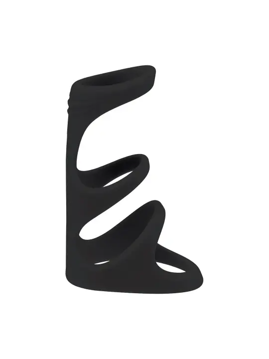 ANEL PARA O PÉNIS 3 LOOP PRETO LEVELZ 