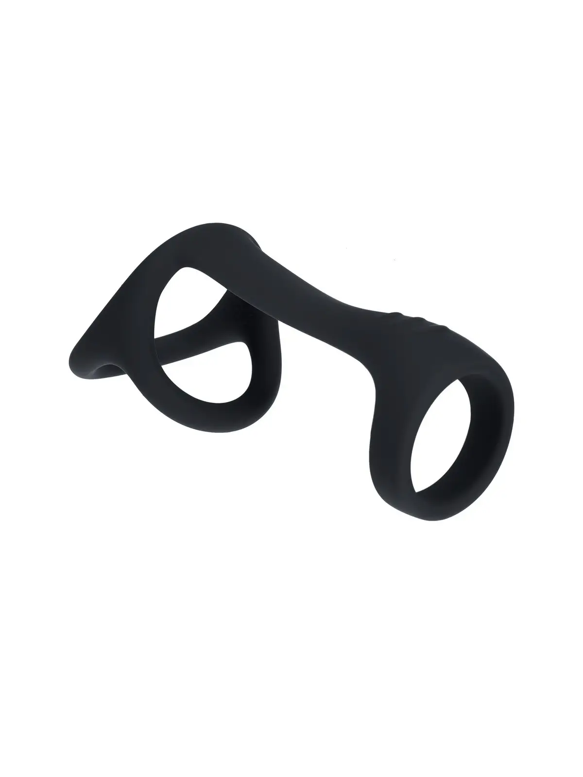 ANEL PARA O PÉNIS E TESTÍCULOS TRI O PRETO LEVELZ 