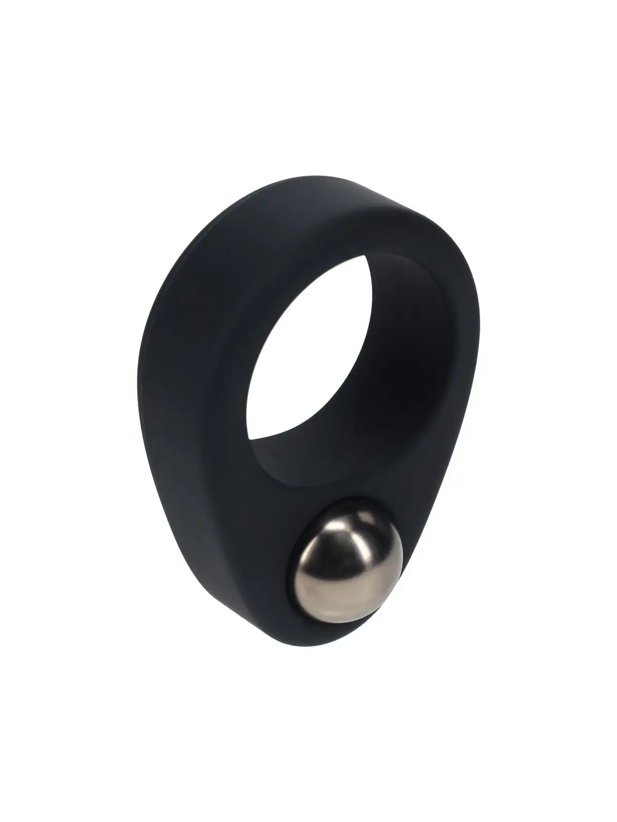 ANEL PARA O PÉNIS EM SILICONE LÍQUIDO COM PESO PRETO LEVELZ 