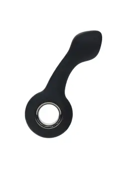 ESTIMULADOR DE PRÓSTATA EM SILICONE VIBRATÓRIO COM BOLBO E ALÇA PRETO LEVELZ
