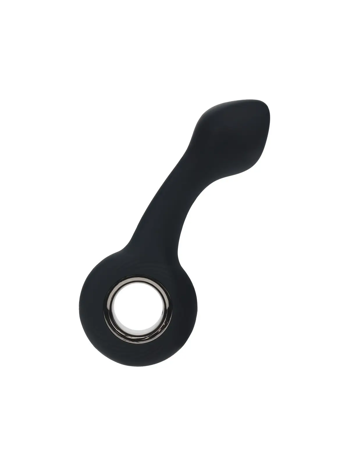 ESTIMULADOR DE PRÓSTATA EM SILICONE VIBRATÓRIO COM BOLBO E ALÇA PRETO LEVELZ