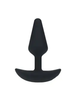 PLUG ANAL CLÁSSICO EM SILICONE COM VIBRAÇÃO S PRETO LEVELZ