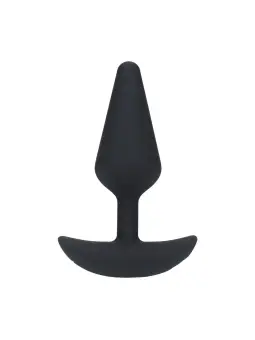 PLUG ANAL CLÁSSICO EM SILICONE COM VIBRAÇÃO M PRETO LEVELZ