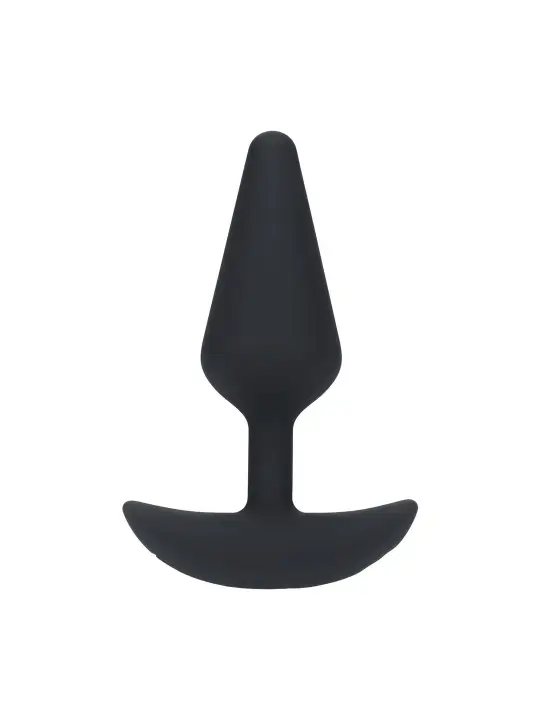 PLUG ANAL CLÁSSICO EM SILICONE COM VIBRAÇÃO M PRETO LEVELZ