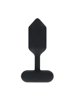 PLUG ANAL DE SILICONA COM VIBRAÇÃO HEXAGONAL M PRETO LEVELZ