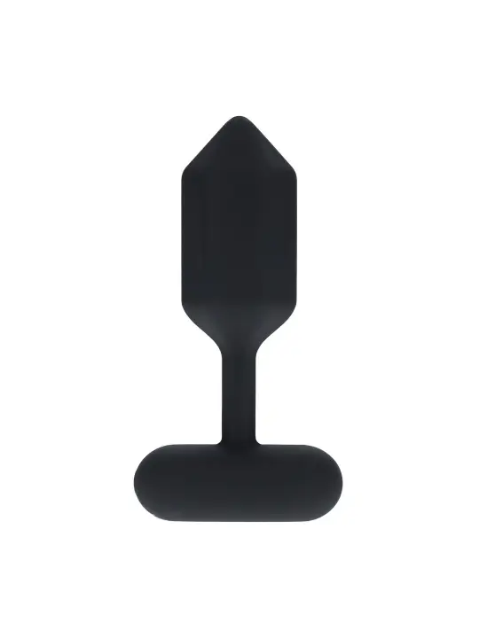PLUG ANAL DE SILICONA COM VIBRAÇÃO HEXAGONAL M PRETO LEVELZ