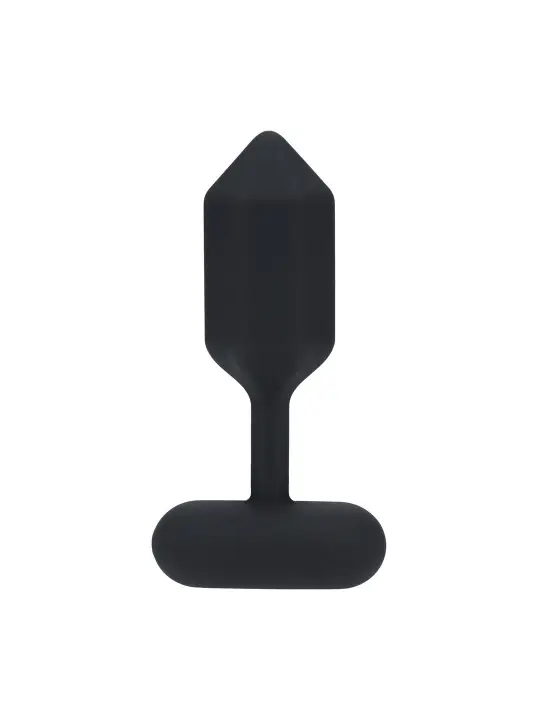 PLUG ANAL DE SILICONA COM VIBRAÇÃO HEXAGONAL L PRETO LEVELZ