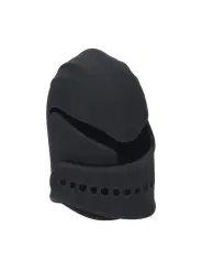 ESTIMULADOR DE GLANDE AJUSTÁVEL EM SILICONE COM VIBRAÇÃO PRETO LEVELZ 