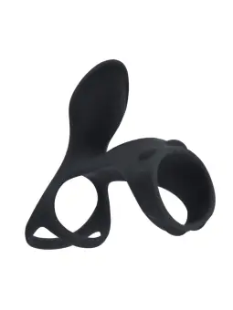 ANEL PARA O PÉNIS E TESTÍCULOS COM VIBRAÇÃO E ABA LEVELZ 