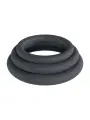CONJUNTO DE 3 ANÉIS CLÁSSICOS PARA O PÉNIS XS/S/M PRETO LEVELZ