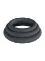 CONJUNTO DE 3 ANÉIS CLÁSSICOS PARA O PÉNIS L/XL/XXL PRETO LEVELZ