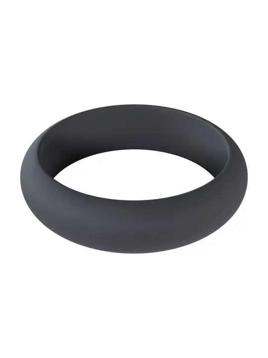 ANEL PARA O PÉNIS EM SILICONE WIDE O L 42MM PRETO LEVELZ