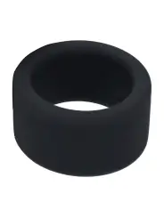 EXTENSOR DE TESTÍCULOS EM SILICONE LÍQUIDO M  34MM PRETO LEVELZ