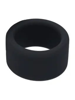 EXTENSOR DE TESTÍCULOS EM SILICONE LÍQUIDO M  34MM PRETO LEVELZ