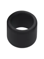 EXTENSOR DE TESTÍCULOS EM SILICONE LÍQUIDO L 34MM PRETO LEVELZ