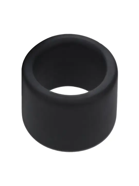 EXTENSOR DE TESTÍCULOS EM SILICONE LÍQUIDO L 34MM PRETO LEVELZ
