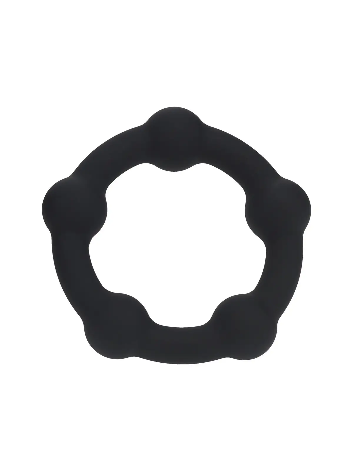 ANEL PARA O PÉNIS COM PÉROLAS S 30MM PRETO LEVELZ