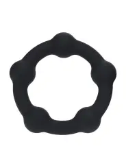 ANEL PARA O PÉNIS COM PÉROLAS L 45MM PRETO LEVELZ