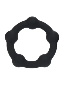ANEL PARA O PÉNIS COM PÉROLAS L 45MM PRETO LEVELZ
