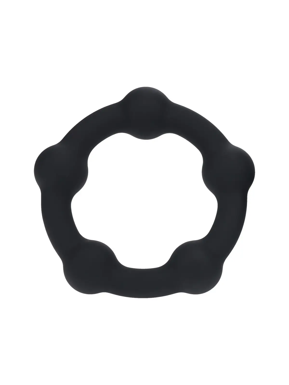 ANEL PARA O PÉNIS COM PÉROLAS L 45MM PRETO LEVELZ