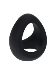 ANEL PARA O PÉNIS EM SILICONE SOFT TRI O PRETO LEVELZ