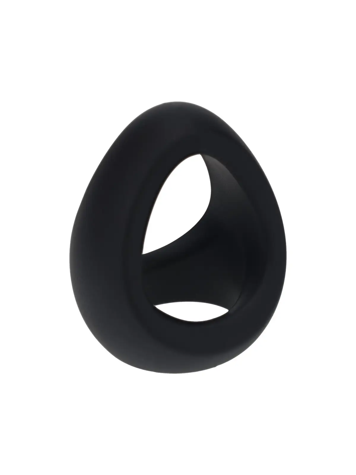 ANEL PARA O PÉNIS EM SILICONE SOFT TRI O PRETO LEVELZ