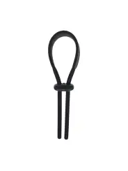 ANEL AJUSTÁVEL PARA O PÉNIS EM SILICONE 5MM PRETO LEVELZ