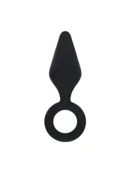 PLUG ANAL DE SILICONE M PRETO LEVELZ