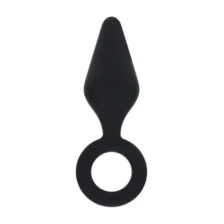 PLUG ANAL DE SILICONE M PRETO LEVELZ