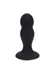 PLUG ANAL DE SILICONE LÍQUIDO DOBLE RATTER M PRETO LEVELZ