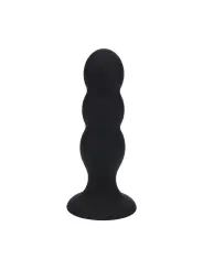 PLUG ANAL DE SILICONA LÍQUIDO TRI RATTLE L PRETO LEVELZ