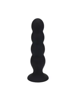 PLUG ANAL DE SILICONE LÍQUIDO QUAD RATTLE XL PRETO LEVELZ