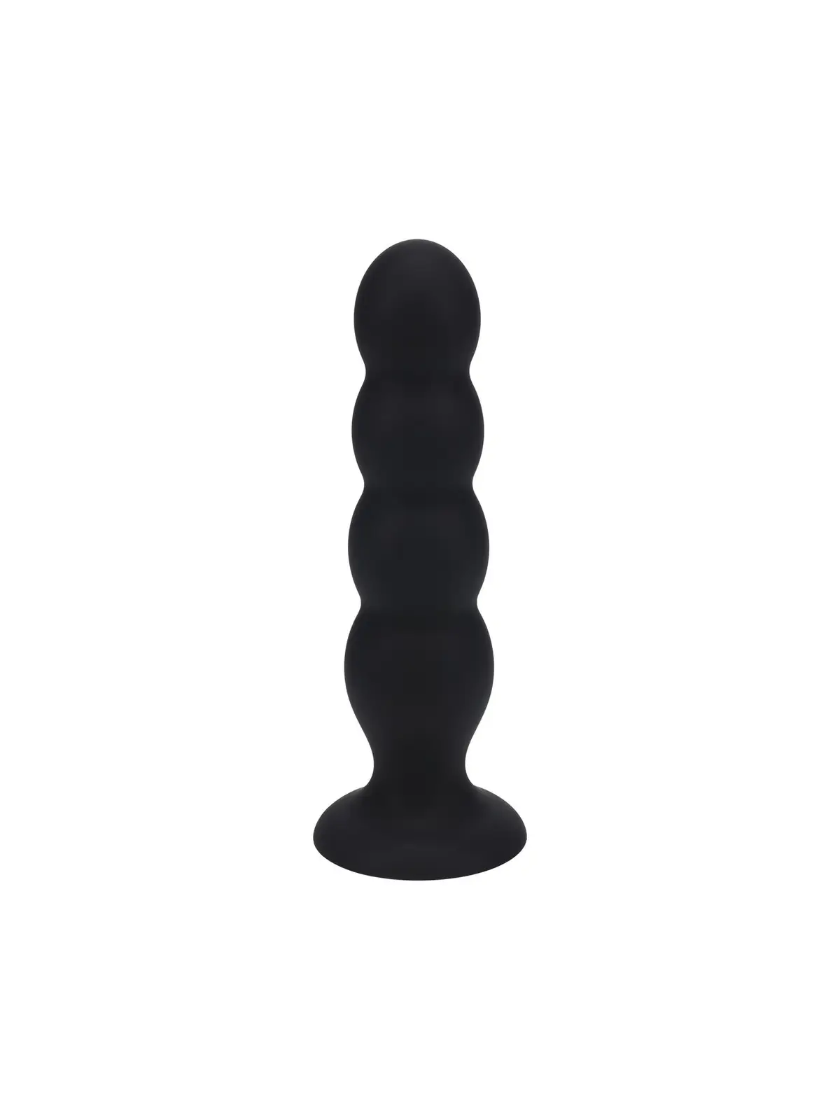 PLUG ANAL DE SILICONE LÍQUIDO QUAD RATTLE XL PRETO LEVELZ
