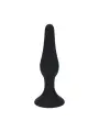 PLUG ANAL DE SILICONA SLIM S PRETO LEVELZ