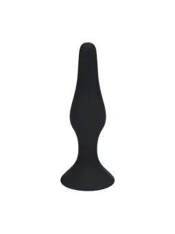 PLUG ANAL DE SILICONA SLIM L PRETO LEVELZ