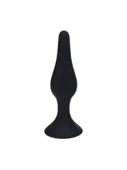 PLUG ANAL DE SILICONA SLIM XL PRETO LEVELZ