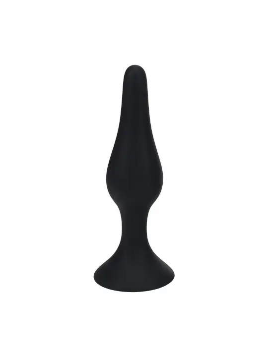 PLUG ANAL DE SILICONA SLIM XL PRETO LEVELZ