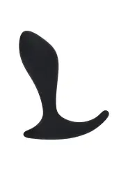 ESTIMULADOR DE PRÓSTATA DE SILICONE COM ONDULAÇÃO PRETO LEVELZ