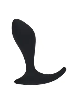 ESTIMULADOR DE PRÓSTATA DE SILICONE COM ONDULAÇÃO PRETO LEVELZ