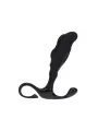 ESTIMULADOR DE PRÓSTATA DE SILICONE TEXTURIZADO RÍGIDO S PRETO LEVELZ