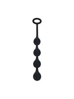 BOLAS ANAIS DE SILICONE EM FORMA DE GOTA DE ÀGUA S 20MM PRETAS LEVELZ