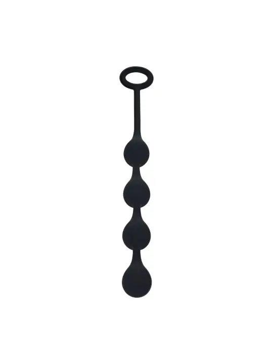 BOLAS ANAIS DE SILICONE EM FORMA DE GOTA DE ÀGUA S 20MM PRETAS LEVELZ