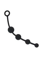 PEROLAS ANAIS DE SILICONE CURVADAS PRETO LEVELZ