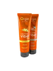 LUBRIFICANTE LUBE TUBE VIBE! PIÑA COLADA MÉDIA INTENSIDADE ORGIE 100ML