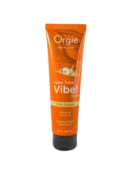 LUBRIFICANTE LUBE TUBE VIBE! PIÑA COLADA ORGIE 100ML