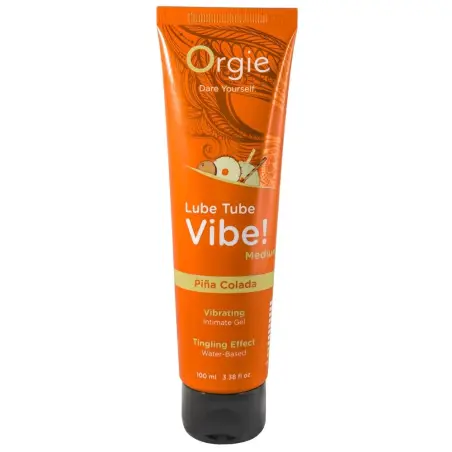 LUBRIFICANTE LUBE TUBE VIBE! PIÑA COLADA ORGIE 100ML
