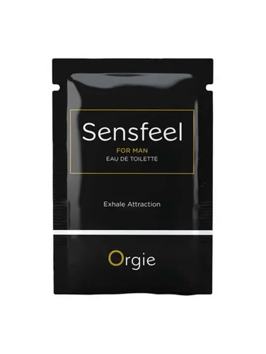 SAQUETA DE PERFUME SENSFEEL FOR MEN 1ML ORGIE