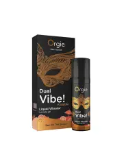 VIBRADOR LÍQUIDO BEIJÁVEL DUAL VIBE SEX ON THE BEACH 15ML ORGIE