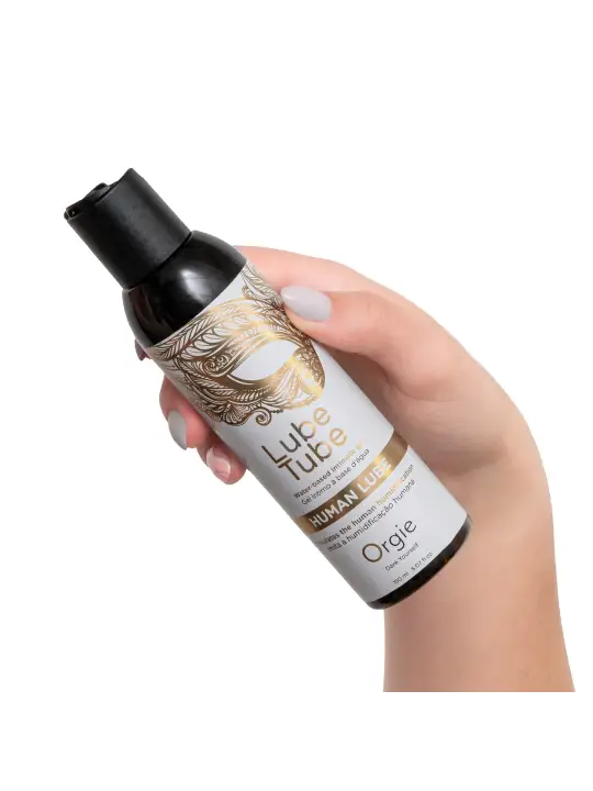 GEL LUBRIFICANTE COM BASE DE ÁGUA HUMAN LUBE 150ML ORGIE