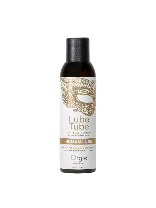 GEL LUBRIFICANTE COM BASE DE ÁGUA HUMAN LUBE 150ML ORGIE